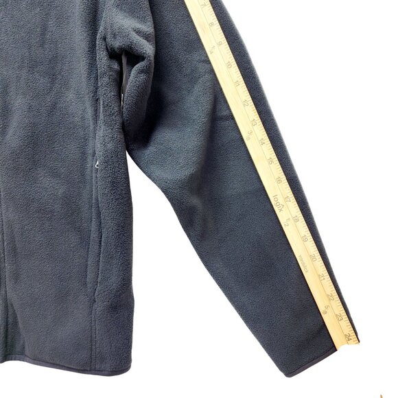 Essentials Size XS Black Full-Zip Fleece Jacket With Pockets Women - Picture 4 of 9